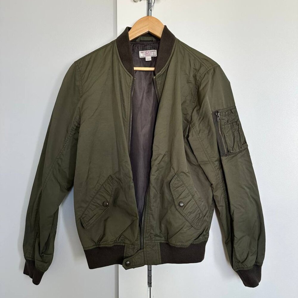 Wallace & Barnes MA-1 Bomber Jacket Olive